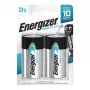 Energizer D alkaline Max Plus batterijen, 2-pack
