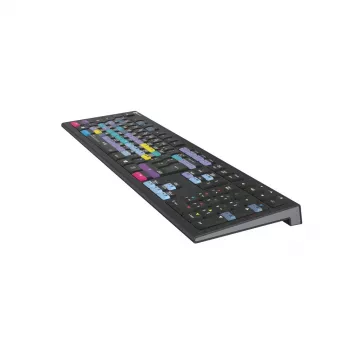Toetsenbord Logickeyboard ASTRA 2 USB AZERTY Engels zwart