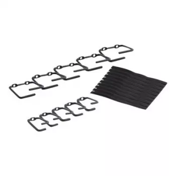 APC NetShelter kabelmanagement, ringen, set met 5 kleine en 5 grote, zwart