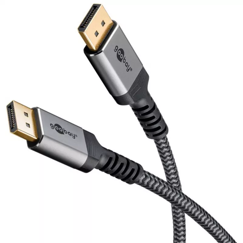 Goobay 75684 - Displayport 2.x kabel 16K 60 Hz - kabel - digitaal/display/video (75684)