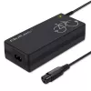 Accuoplader QOLTEC oplader voor e-bike 36V 42V 2A 3P GX16
