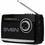 Luidspreker SVEN SRP-535, zwart (3W, FM/AM/SW, USB, microSD, zaklamp, accu)