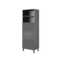 Opbergkast cama meble ABETO 60×40×176,5 cm grafiet/glanzend grafiet