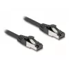 Netwerkkabel DeLOCK 80572 RJ-45 Cat8.1 2 m zwart