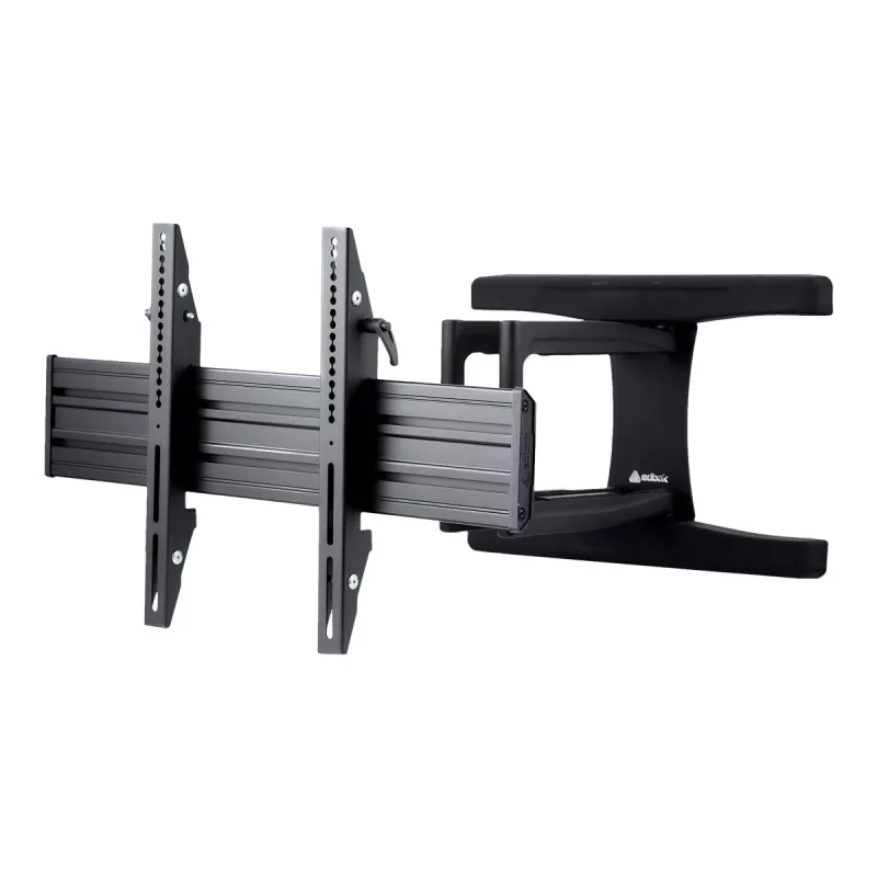 Edbak VSM654 draaibare wandarm, 65–86 inch, 45 kg, zwart