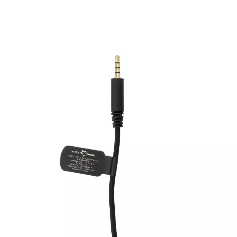 Koptelefoon White Shark GH-2341 Gorilla zwart/rood