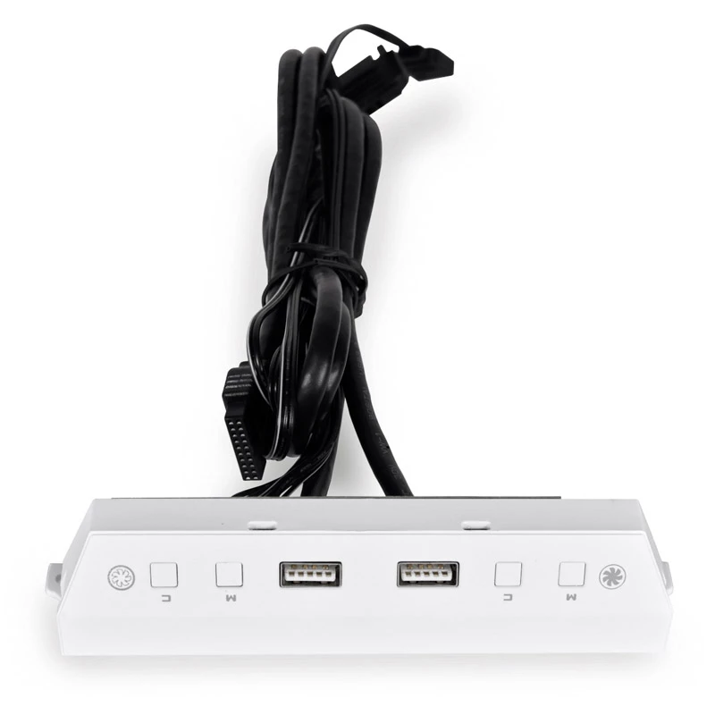Lian Li LAN216-1W I/O-paneel met ARGB-controller voor LANCOOL 216, wit