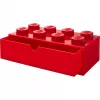 Bureaulade LEGO 8, LEGO merk, rood