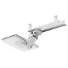 Toetsenbordhouder MACLEAN MC-156 W — verstelbaar plateau onder tafel, max. belasting 5 kg