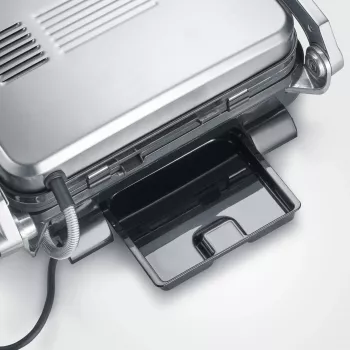 Contactgrill SEVINI Pro, KG 2395 (zilver/zwart, 1.800 watt)