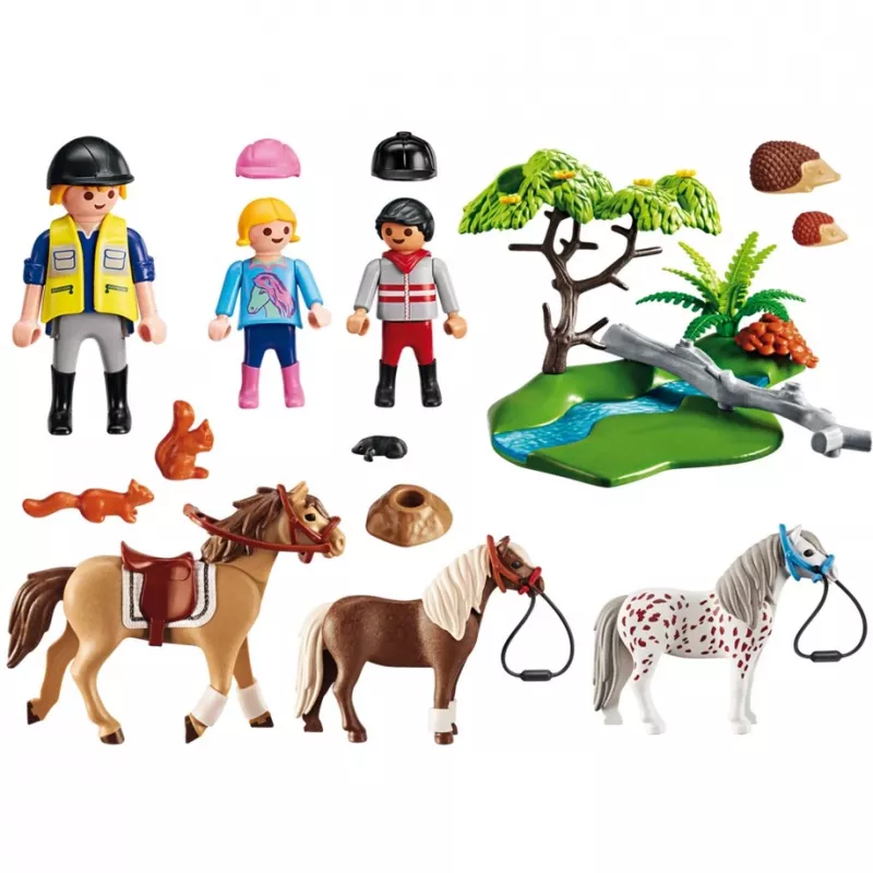 Playmobil Country Horseback Ride - dier - Country Horseback Ride - 4 jaar - meerkleurig (5685)