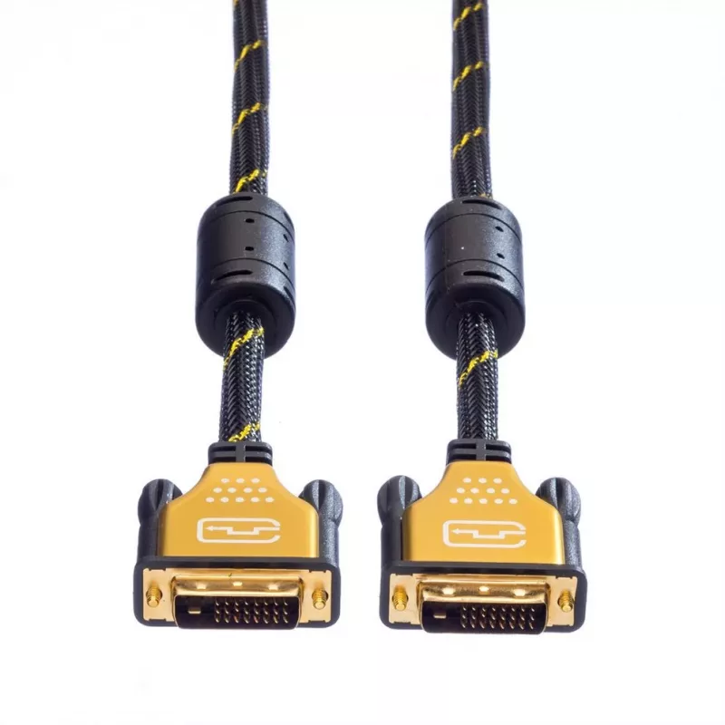 DVI-monitorkabel ROLINE GOLD 5m model 11.04.5514