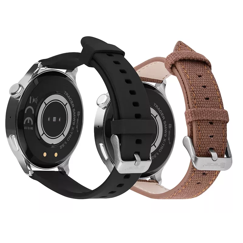 Smartwatch Tracer SMW9 X-TRO 1.52 zwart