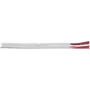 Luidsprekerkabel ShiverPeaks 21100-CCA 2×0,75 mm² wit 100 m