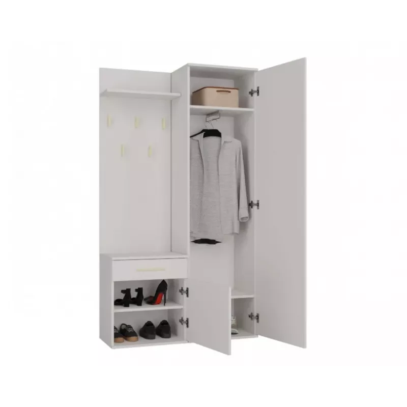 Garderobebovenstuk e shop GARDEROBA DUO KASZMIR — modulaire kastunit