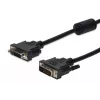 DIGITUS DVI-D-verlengkabel 2 m, DVI-D naar DVI-D, zwart
