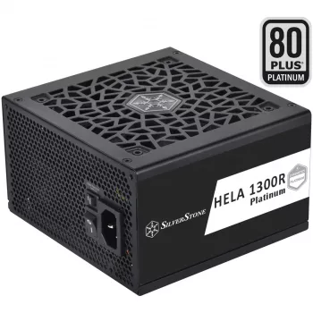 SST-HA1300R-PM 1300W, pc-voeding zwart, 9x PCIe, kabelmanagement, 1300 watt