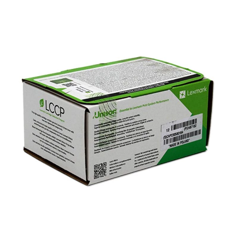 Lexmark - cyaan - origineel - tonerpatroon