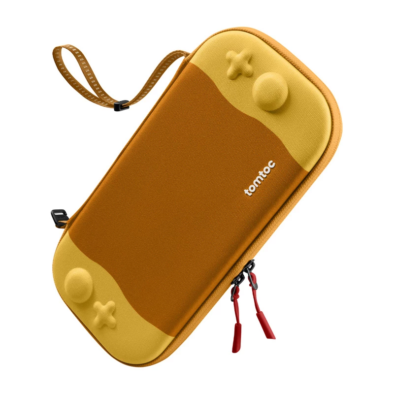 Slanke beschermhoes Tomtoc FancyCase-G05 voor Nintendo Switch 2, geel