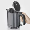 Elektrische waterkoker Severin 2400 W antraciet zwart