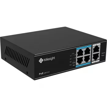 Switch Milesight MS-S0204-EL 4-poorts 1 Gigabit Ethernet unmanaged switch