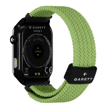 Smartwatch Garett Activity 3 zwart — basisfuncties voor fitness en meldingen