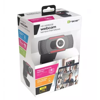 Webcam HD met ingebouwde microfoon Internet Tracer WEB008