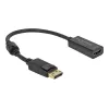 Adapter DisplayPort 1.2 stekker naar HDMI bus 4K DeLOCK 63559