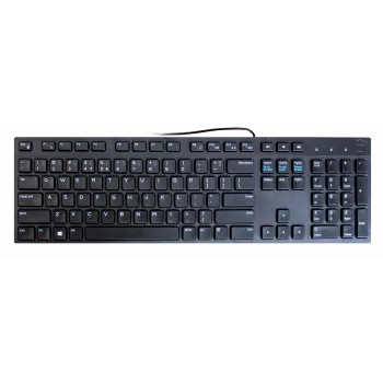 Bedrade multimediatoetsenbord Dell KB216 US-layout met numeriek toetsenblok — USB-aansluiting, full-size