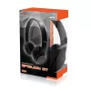 MEDIA-TECH EPSILION BT MT3591 draadloze hoofdtelefoon Bluetooth 4.2 microfoon radio FM zwart