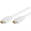 Goobay HDMI-kabel 5m type A stekker naar stekker 18 Gbit/s Wit