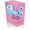 View 170 TG ARGB, towerbehuizing roze, Tempered Glass x 2