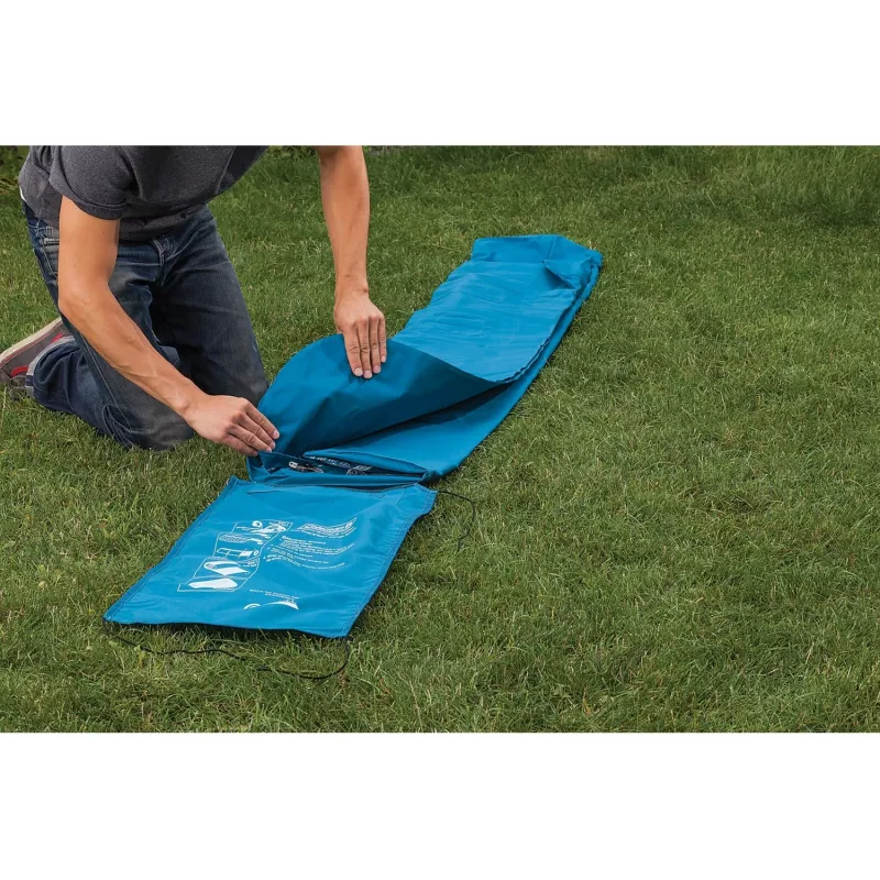 Extra Durable Double 2000031638, campingluchtbed blauw