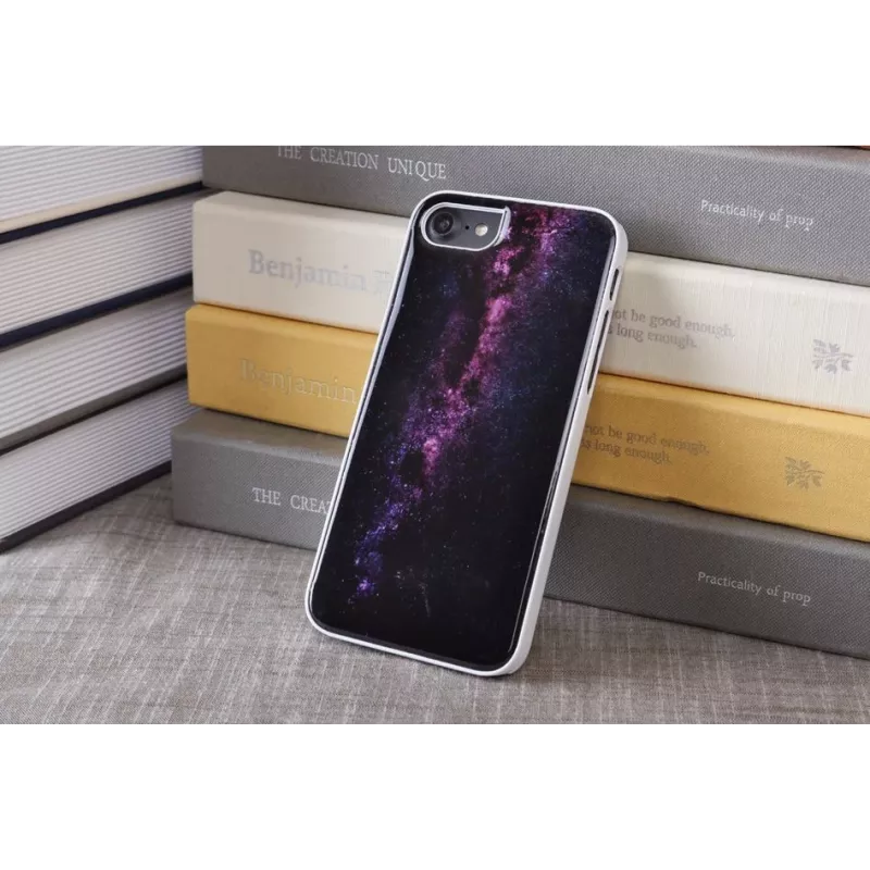 iKins hoesje voor Apple iPhone 8/7 — milky way wit