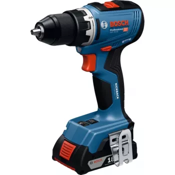 Accu-boorschroevendraaier Bosch GSR 18V-65 met 2x 4.0Ah accu's