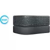 Logitech ERGO K860 - toetsenbord - draadloos - 2,4 GHz, Bluetooth 5.0