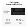 Mechanisch toetsenbord Keychron V6 Ultra 8K – Full-size 100% QWERTY, Bluetooth, RGB, zwart