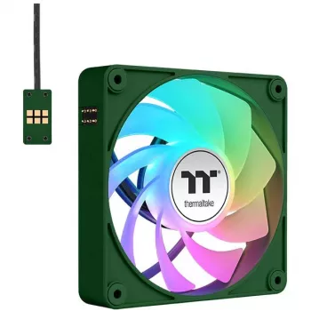 Thermaltake CT140 EX Reverse ARGB Sync ventilator 14 cm Racing Groen 3 stuks