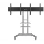 Tv-accessoire ONKRON ADV1881-B in hoogte verstelbare dual-VESA-paneelsteun compatibel met VESA 75x75 en 100x100