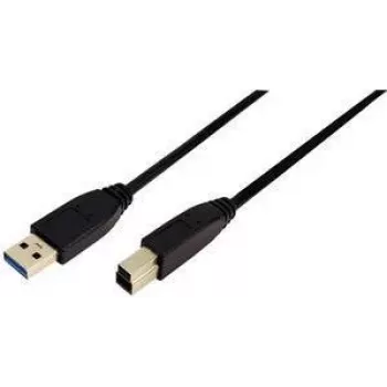 Logilink - USB-kabel - USB Type-A 9-polig (M) - USB Type-B 9-polig (M) - 1 m (USB 3.0) (CU0023)