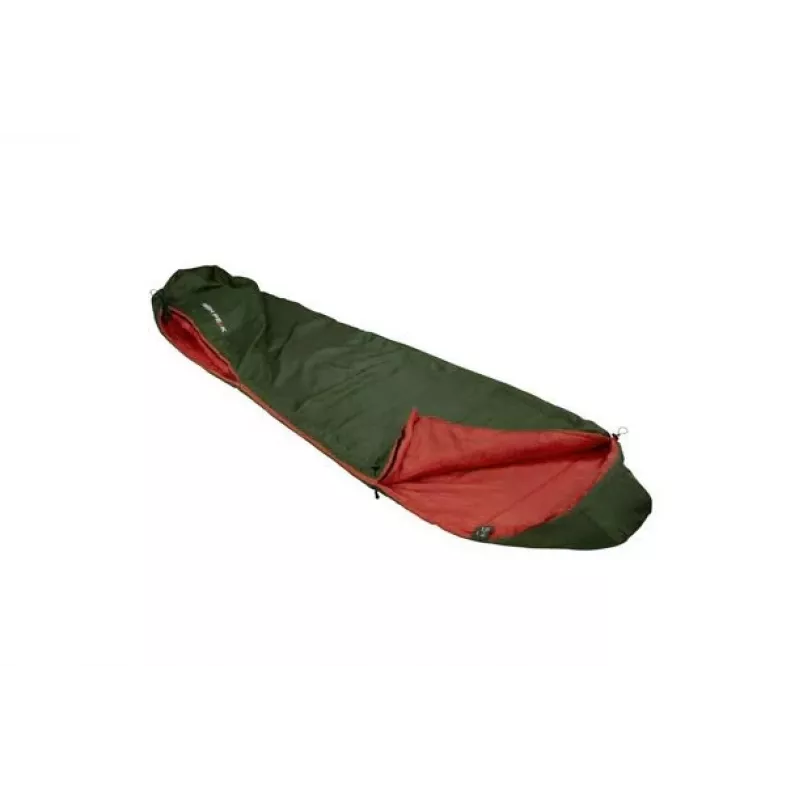 High Peak Lite Pak 1200 mumienslaapzak polyester groen, rood 23263