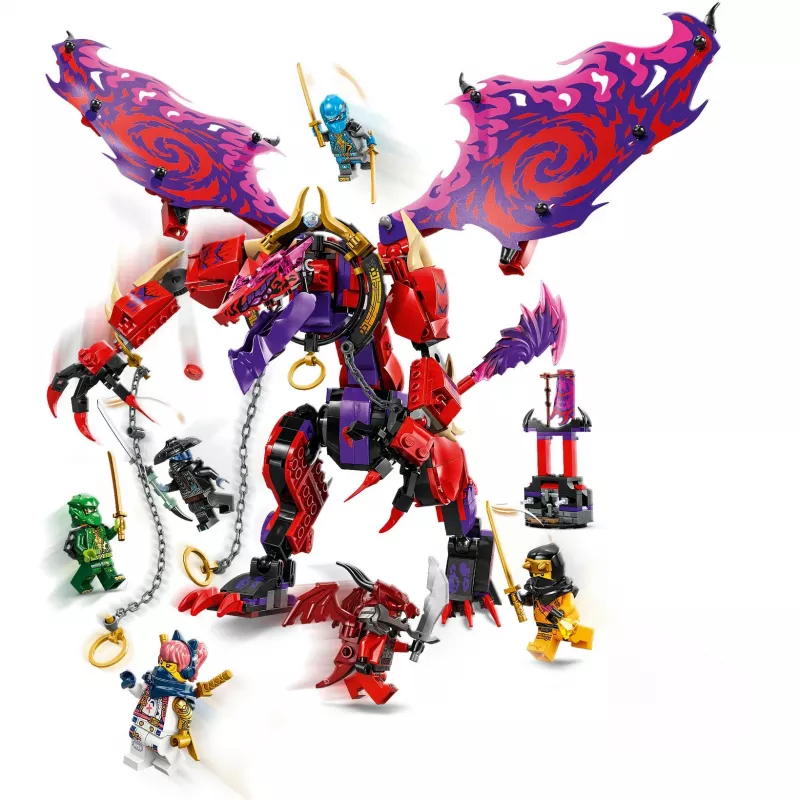 LEGO NINJAGO 71832 Thunderfang draken van de chaos
