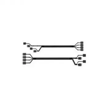 SAS-kabel INTEL A2U8PSWCXCXK2 SFF-8611 naar SFF-8611 0,875 m zwart, 2-pack