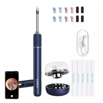 Otoscoop Bebird Note 5 Pro blauw – oorreinigingscamera, model Note5pro