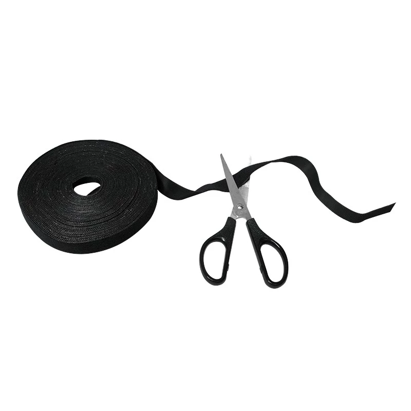 LogiLink KAB0055 klittenband voor kabels, rol 10 m x 20 mm, zwart