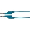 Meetleiding Voltcraft MS5/BL 4 mm bananenstekker, 5,00 m, blauw