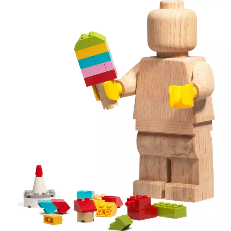 LEGO Wooden Minifigure, decoratie hout