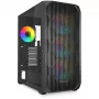 Sharkoon AK3 RGB midi tower zwart