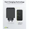 Indoorlader Goobay 61757 snelopladen USB Type-C 2 poorten zwart