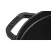 Staub La Cocotte 20 cm rond, zwart, gietijzer (40509-487-0)